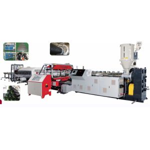 HDPE Double Wall Corrugated Pipe Production Line