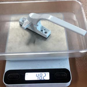 Half L and Half R Zinc/Alu Single Point Lock Handle for Villa Apartment Office