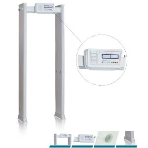 Intelligent Partition Door Metal Detector , Waterproof Walk Through Security