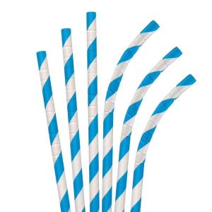 Customized Design Bendy Paper Straws Recyclable Earth Friendly BAP Free