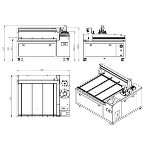 Electric Driven AB Adhesive Sealant Mixing System for Wood Packaging Material