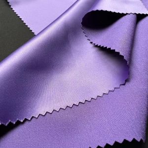 Cheap Wholesale 100%Polyester Satin Fabrics for Garment for sale