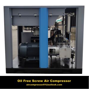 55kw 75HP Low Pressure Air Cooled 3 Bar Variable Frequency Screw Air Compressor
