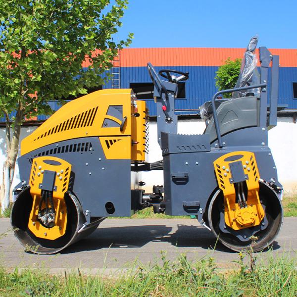 3000kg, 3ton, Gasoline Engine/Diesel Engine Ride on Hydraulic Double Drum
