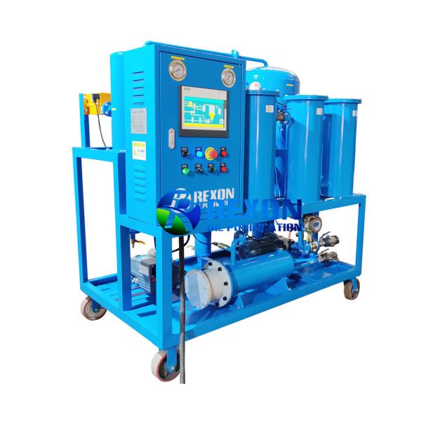 Quality Multi-functional Hydraulic Oil Purifier with PLC Automatic Operation System and Online Detection Instrument wholesale