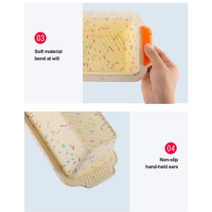Non Stick Silicone Toast Baking Mould With Anti Slip Handle