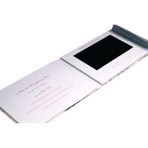 Offset Printing 10 Inch LCD Screen Video Brochure Advertising Business Brochure