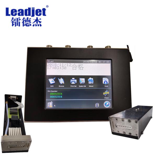 Quality Drop On Demand DOD Inkjet Printer 7 Dots Large Character Inkjet Coding Machines wholesale