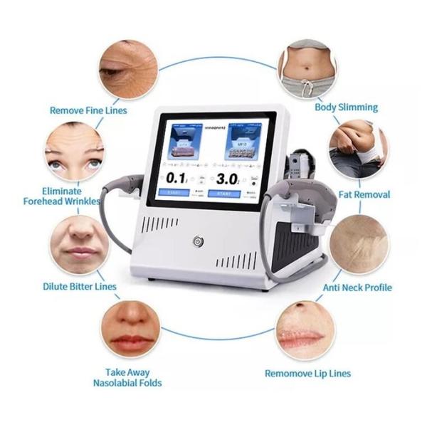 7d Hifu Equipment Portable Ultrasound Face Lifting Anti Wrinkle