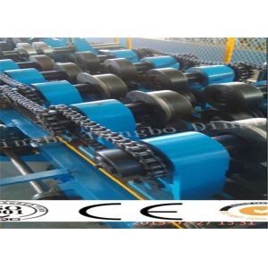 Metal Adjustable Seamless Gutter Machines For Construction Material