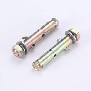 Galvanized Expansion Bolt Screw , Drive Iron M8 M10 Expansion Screw