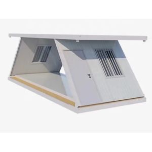 Wind Proof Prefab Z-type Folding Container House with Q235/Q345 Light Steel