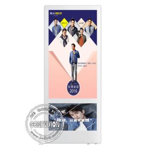 3G 4G Wifi Networks Wall Mount LCD Display 22'' Smart HTC Digital Signage For