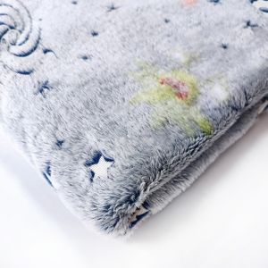 100% Polyester Flannel Fleece Fabric 150D 350gsm For Bedding Warm Blanket