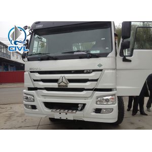 White Color Heavy Duty Dump Truck 10 Wheels 40 Tons capacity 3 axle Howo Tipper
