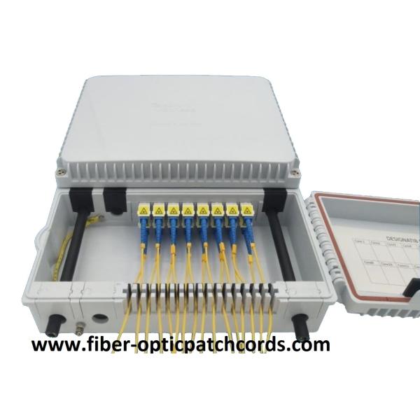 Quality Outdoor Splitter Fiber Optic Terminal Box 16 Cores FTTH FTTX Wall Mounted wholesale