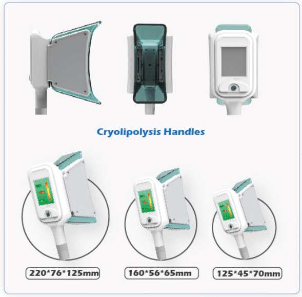Non Surgical Cryolipolysis Slimming Machine / Cryo Weight Loss Equipment For
