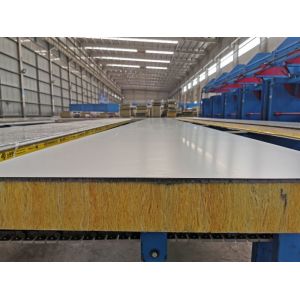 Cheap OEM Prefabricated Glasswool Insulated Sandwich Panel Roofing Polyurethane 100mm for sale