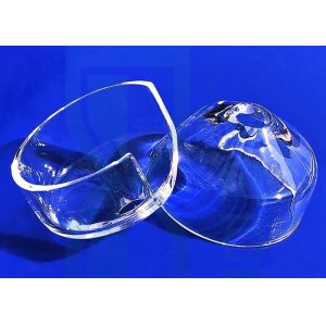 Sio2 Clear Fused Silica Crucible For Laboratory