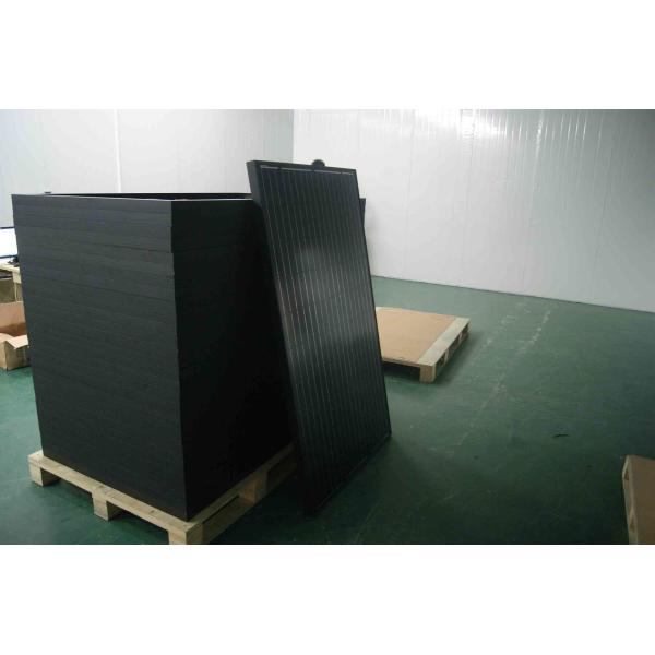 300w 330w Solar Mono Panels Fully Black With Black Frame Black backsheet All