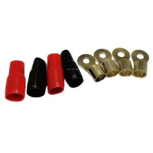 High Breaking Capacity Copper Ring Terminals for Battery Cable Ends AWG 2 4 6 8