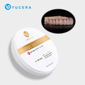 Yucera Pro Master Dental Zirconia Blocks Multilayer A1/A2/A3 Color for Ceramic