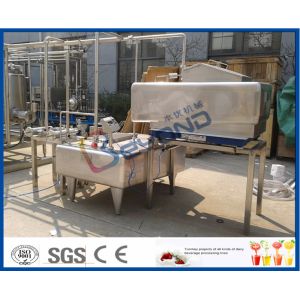 2000L/H Dairy Processing Plant With Homogenizer And Pasteurizer 3000-4000