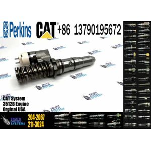 High Efficiency Diesel Common Rail Fuel Injector 204-2067 Diesel Injector for