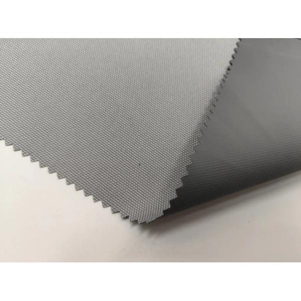 Grey 600D Polyester Oxford Fabric 900D TPU Waterproof Oxford Fabric With Plain Dyed Pattern