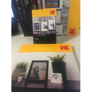 China 100% Waterproof Kodak Inkjet Photo Paper 280gsm Durable Photographic Feel on sale