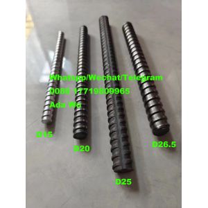 China Formwork Accessories Construction Steel Formwork Tie Bar D15 D20 D25 D26.5 Galvanized on sale