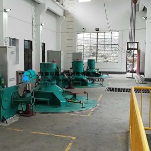Brushless Excitation Low Head 1000kw Kaplan Turbine Generator