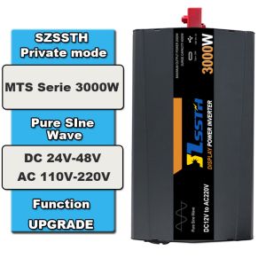 Off Grid Pure Sine Wave Power Inverter 3KW Customized Socket 50Hz 60Hz