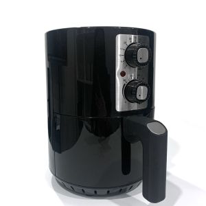 2L Electric Air Fryer With 2 Manual Control Knobs 2QT Household No Oil Home