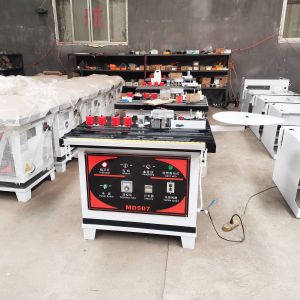 MD507 Woodworking Straight and Curve Gluing Machine PVC Edge Banding Machine