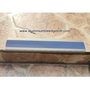 Economic Aluminum Step Edging / Nosing For Stair Tread Matt Champagne NLP8.0