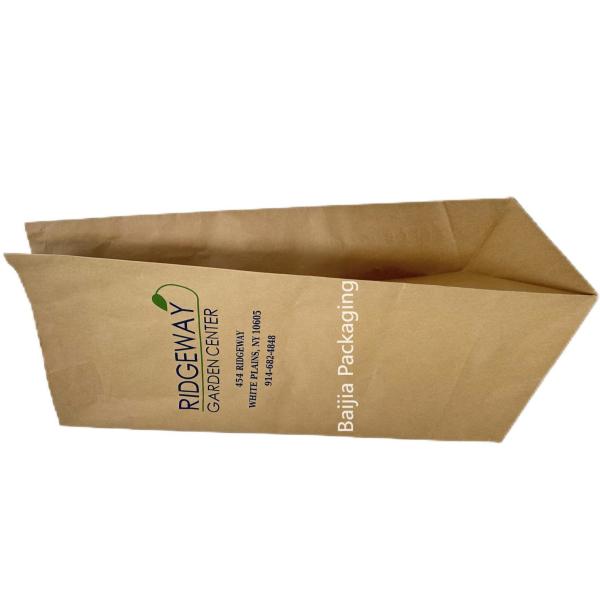 Quality Custom Lining Lawn Paper Bags Moisture-Resistant For Garden wholesale