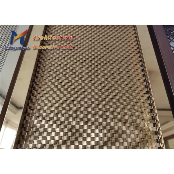 Commercial Building Elevator Mesh Interior Partitions Wall Covering Ss304