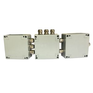 3 Ways Waterproof Aluminum Distribution Junction Box with PT2.5 Din Rail