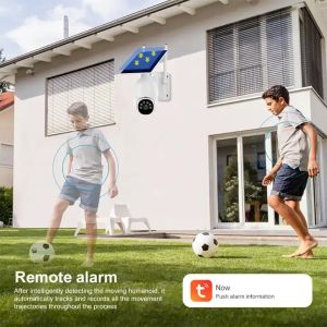 TF Card 4G Camera Solar Powered , Wireless Outdoor Security Cameras With Solar