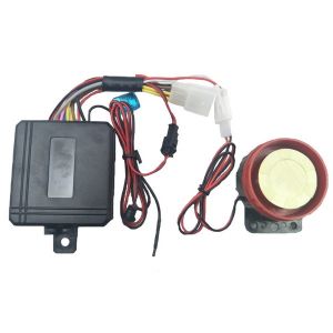Motorcycle Two Way Remote Engine Starter Security Alarm System W/ 2 LCD Remote