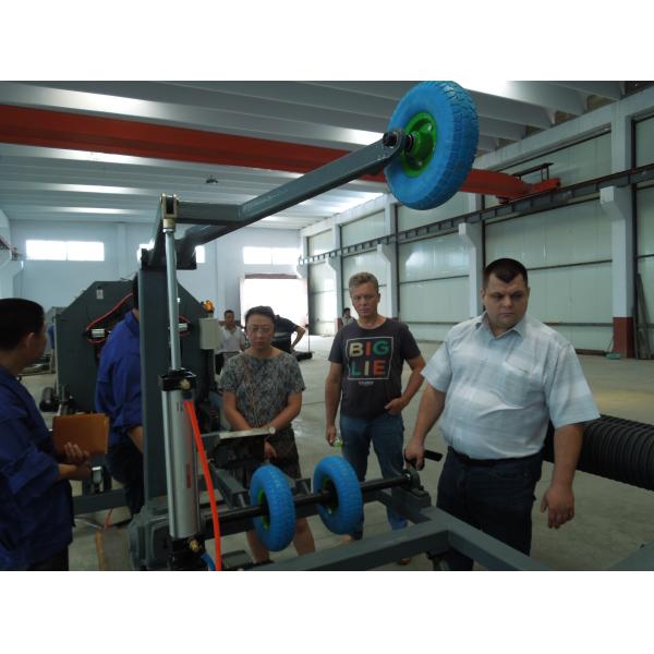 Quality HDPE PP PVC Double Wall Corrugated Pipe Production Line wholesale