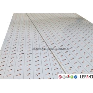 High Power LED PCB Board Single Layer Led Display PCB White Solder Mask