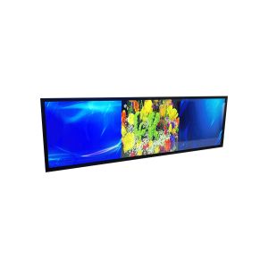 35.4 inch stretch LCD strip 1920 * 360 indoor stretch strip display