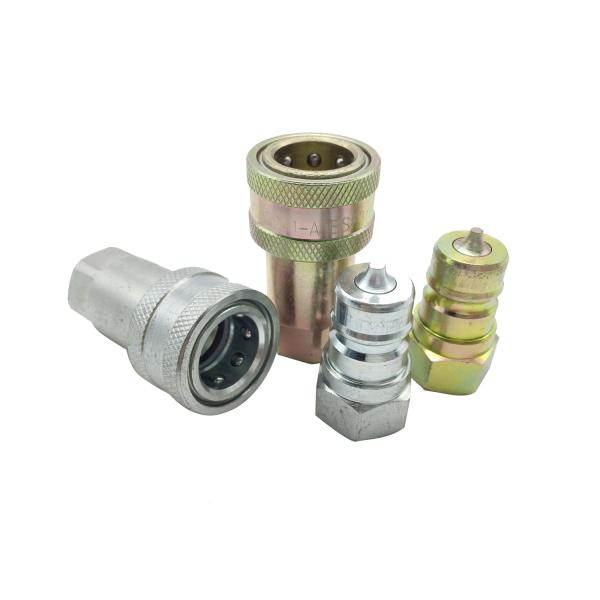 Coupling ISO 7241- A Quick Connect Hydraulic Hose Fittings , Hydraulic Quick