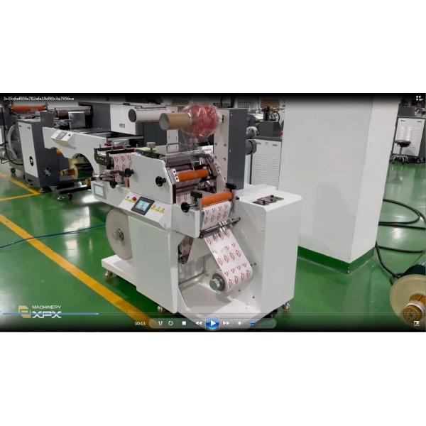 Quality 4 Kw Rotary Die Cutting Machine Efficient Operation Mode wholesale