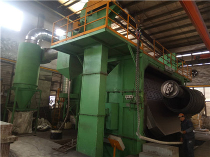 1400mm Wire Rod Coil Short Blast Machine Surface Scales On The Rolled Steel