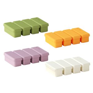 New custom Multipurpose large rectangle Silicone Ice Cube Tray