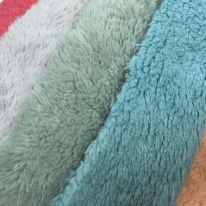 330GSM Knitting 160CM Double Plush Polyester Fabric