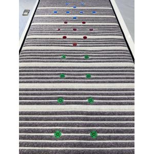 PEMF Amethyst Crystal Heating Pad 180x90cm Infrared Stone Heating Pad